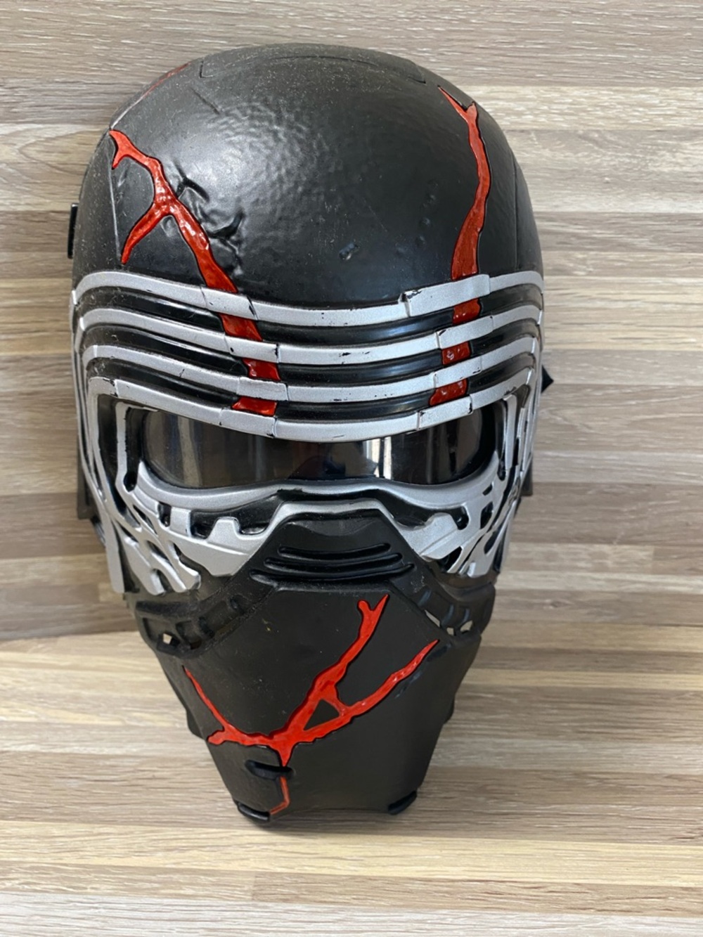 Hasbro Black Kylo Ren Style Mask with Red Accents Star Wars